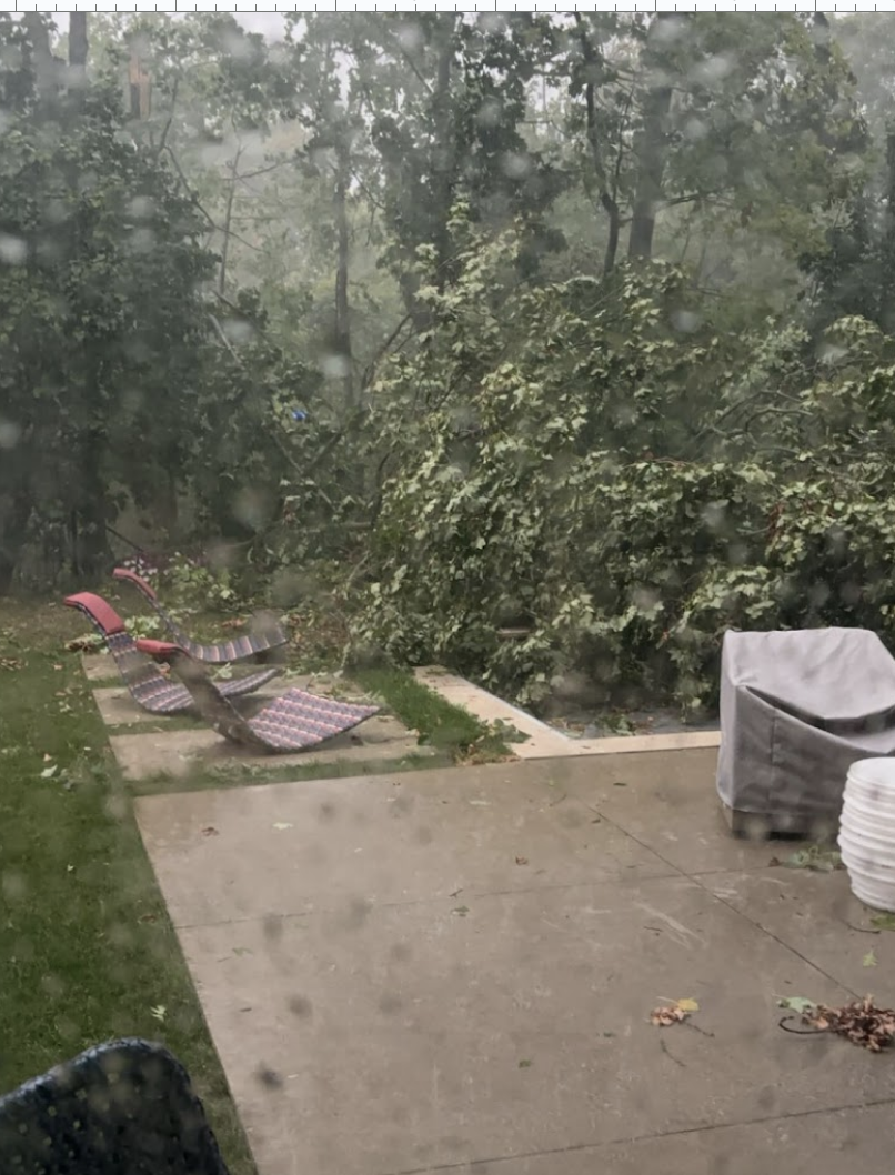 EO-0 tornado in early September in Glencoe, Illinois